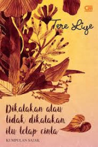 Image of Dikatakan atau tidak dikatakan, Itu tetap Cinta